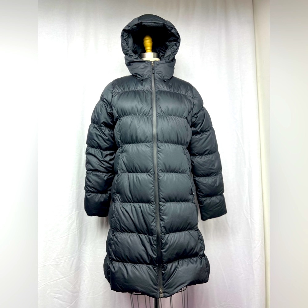 Patagonian down puffer jacket, size small womens, color, black